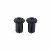 BBB Bouchon De Cintre à Vis"ScrewOn" 2pcs N/Chr -Vélos Soldes Magasin bouchons cintre vis noir