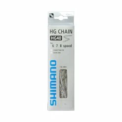 Shimano Chaine HG40 6/7/8 Vitesses 116 Maillons -Vélos Soldes Magasin chn hg40 116m 6 7 8v quick link 1