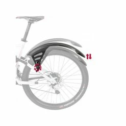 ZEFAL Garde-boue Arrière DEFLECTOR RS75 -Vélos Soldes Magasin gb ar deflector rs75 2