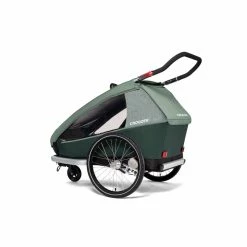 Croozer VAAYA 2 JUNGLE GREEN -Vélos Soldes Magasin remorque croozer vaaya 2 jungle green 11