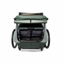 Croozer VAAYA 2 JUNGLE GREEN -Vélos Soldes Magasin remorque croozer vaaya 2 jungle green 2